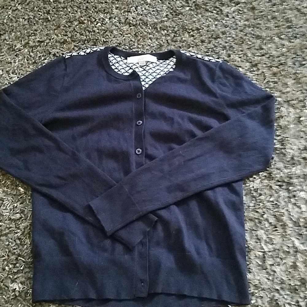 Blue sweater never worn sz xs